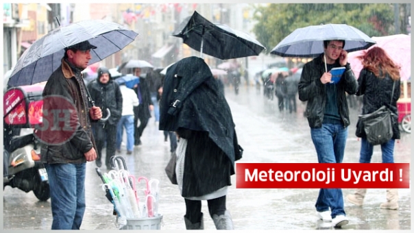 Dikkat Meteoroloji Uyarısı !