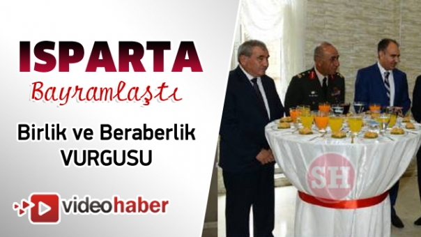 Isparta'da Bayramlaşma