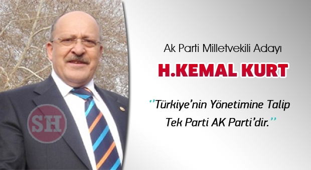 TÜRKİYE'NİN YÖNETİMİNE TALİP TEK PARTİ: AK PARTİ'DİR