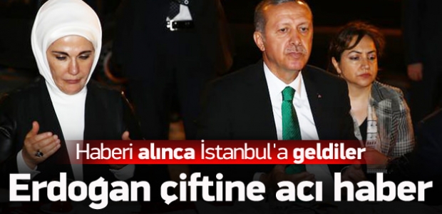 Erdoğan çiftinin acı günü!