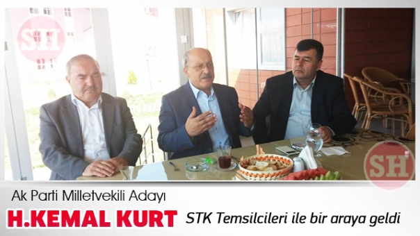 STK Temsilcileri AK Parti Adayı Haydar Kemal Kurt ile bir araya geldi. 