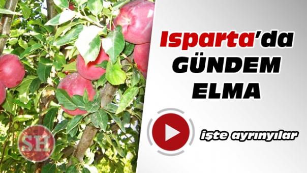 Isparta’da Elma Zamanı Geldi