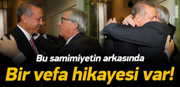 Brüksel'de samimi Erdoğan-Juncker buluşması