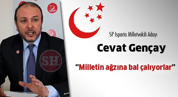 Milletin ağzına bal çalıyorlar