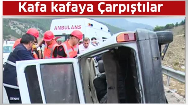 Isparta'da Trafik Kazası !