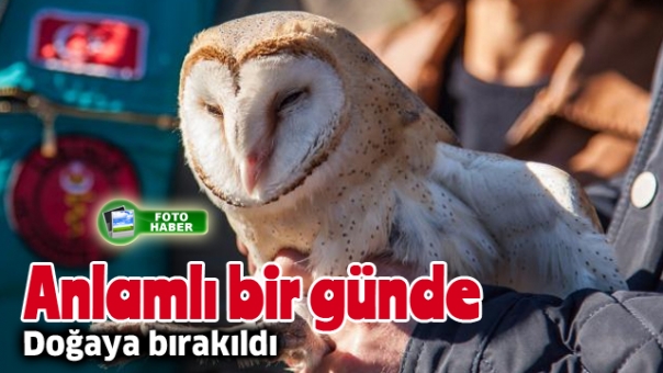 ANLAMLI BİR GÜNDE ÖZGÜRLÜĞÜNE KAVUŞTU