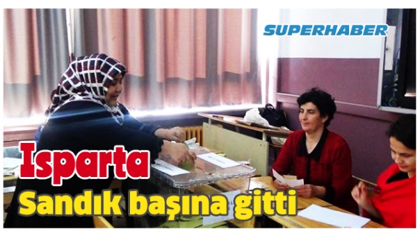 ISPARTA SANDIK BAŞINA GİTTİ