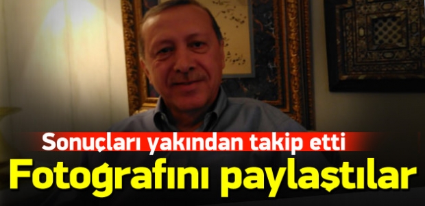 Erdoğan'ın seçim sonuçları sonrası fotoğrafı