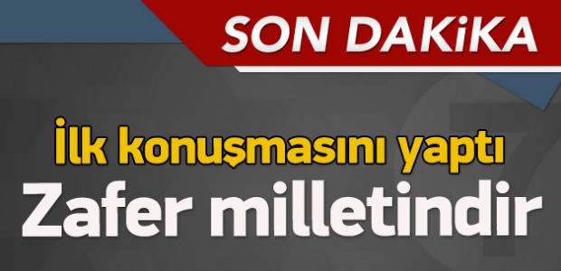 Davutoğlu ilk konuşmasını Konya'da yaptı