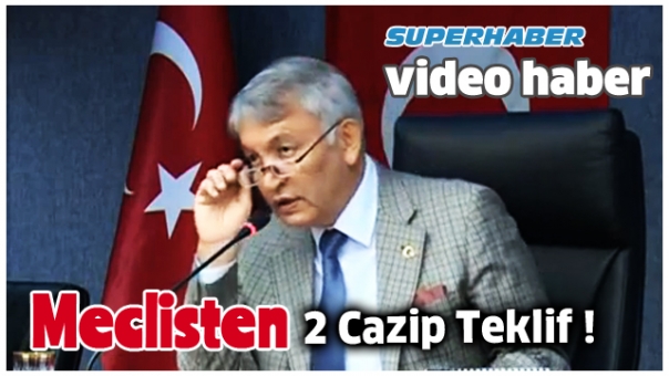 Isparta Belediye Meclisi'nden 2 Cazip teklif