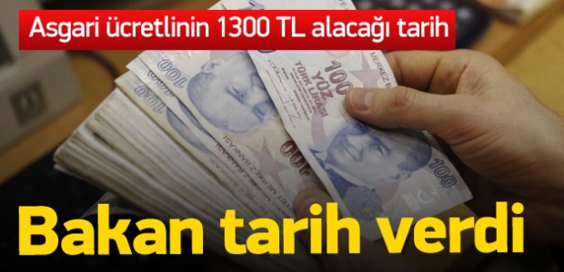 Ekonomi Bakanı asgari ücrete zam için tarih verdi