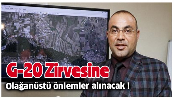 Antalya'da G-20 Zirvesinde Kuş Uçmayacak !