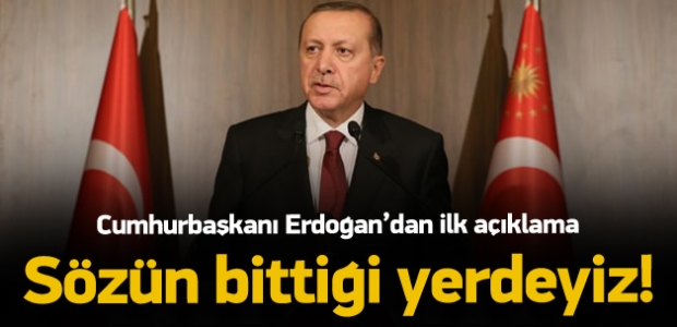 Paris'teki saldırılar sonrası Erdoğan'dan açıklama