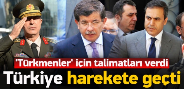 TÜRKİYE TÜRKMENLER İÇİN HARAKETE GEÇİYOR