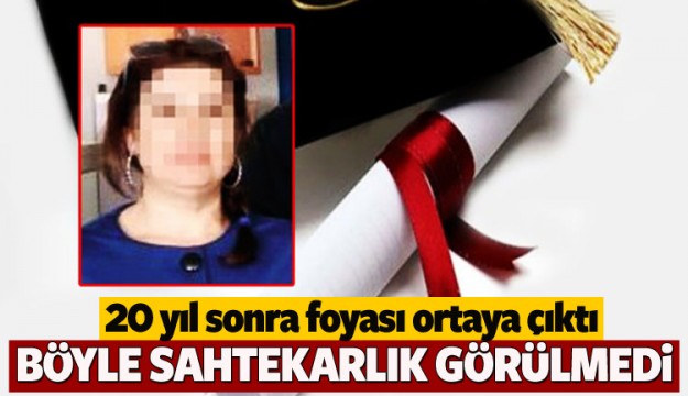 20 YIL SONRA FOYASI ORTAYA ÇIKTI!