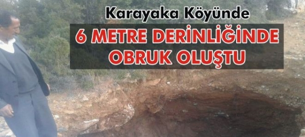 SON DAKİKA ISPARTA'DA DEV OBRUK OLUŞTU !