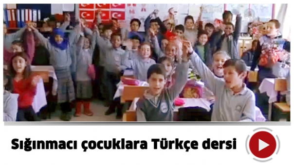 SIĞINMACI ÇOCUKLARA ISPARTA'DA TÜRKÇE DERSİ