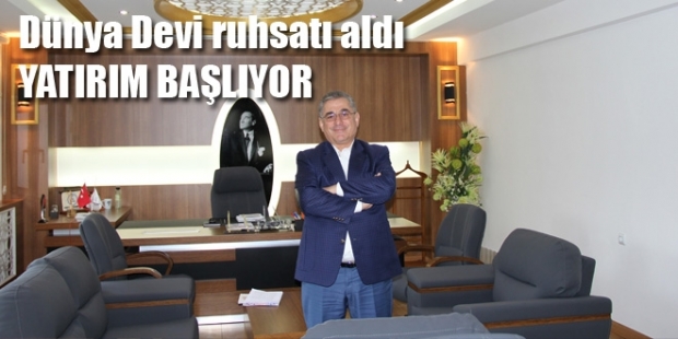 RUHSATI ALDI ISPARTA'DA YATIRIM BAŞLIYOR