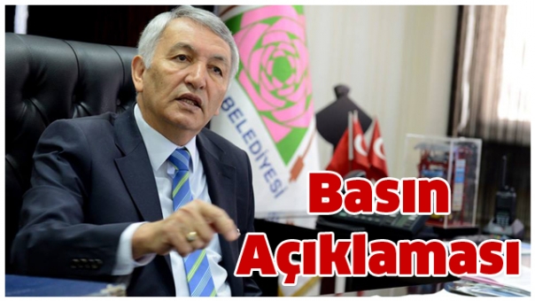 GÜNAYDIN'DAN BASIN AÇIKLAMASI