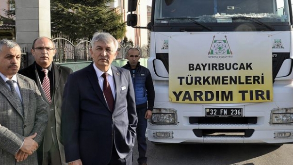 BAYIRBUCAK TÜRKMENLERİNE  22 TON KÖMÜR GÖNDERİLDİ