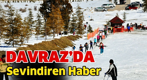 DAVRAZ DAĞI'NDA KAR KALINLIĞI SEVİNDİRDİ