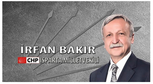 İrfan Bakır'ın Isparta-Konya yolu ile ilgili TBMM'ye vermiş olduğu yazılı soru önergesi