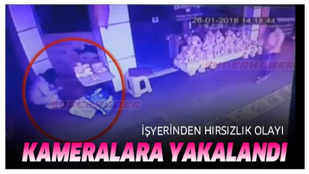 Isparta'da İşyerinden Hırsızlık Olayı