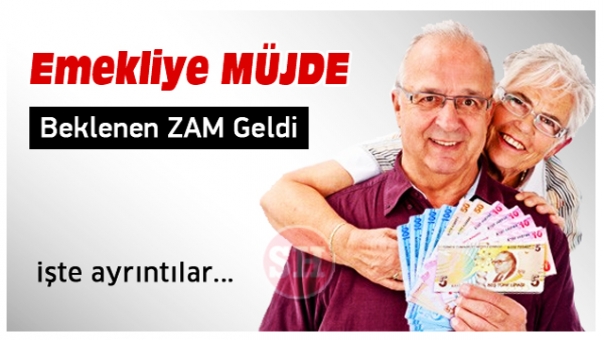 Emekliye Müjde Beklenen Zam Geldi