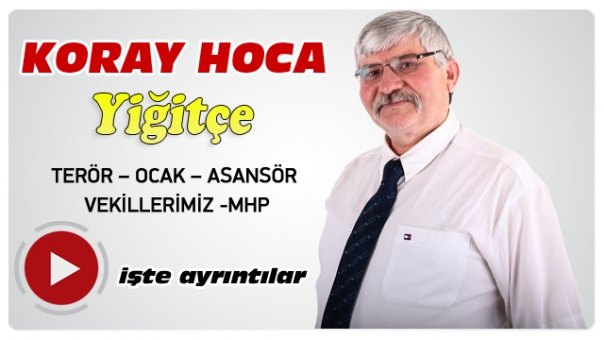 TERÖR – OCAK – ASANSÖR – VEKİLLERİMİZ – MHP