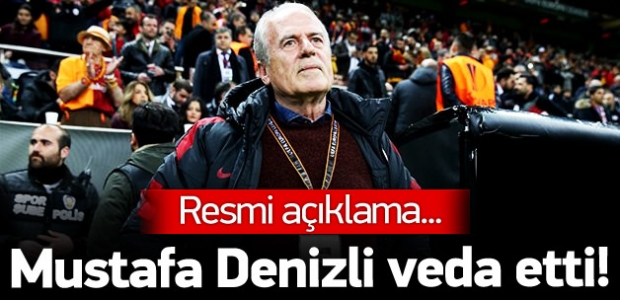 Mustafa Denizli O Takıma Veda Etti