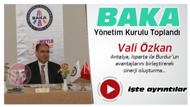 BAKA Yönetim Kurulu Toplantısı