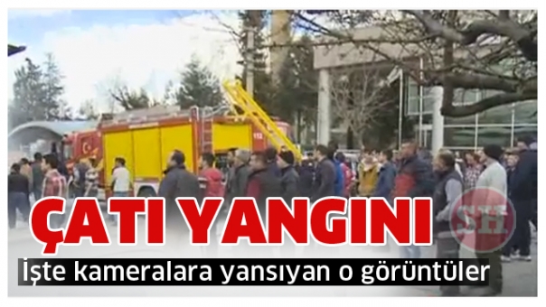 Isparta'da Oto Müzik Dükkanının Çatısı Yandı