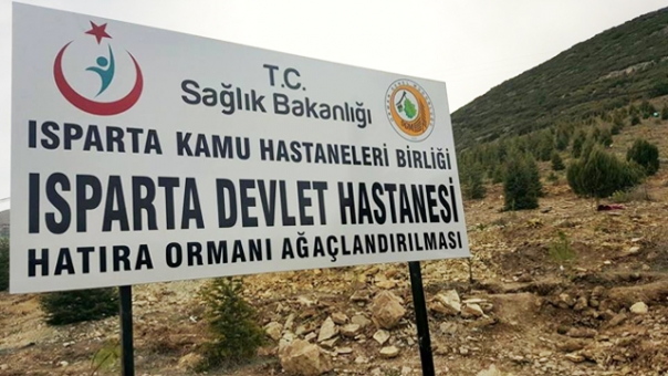 Isparta'da Tıp Bayramında Sağlık için Orman