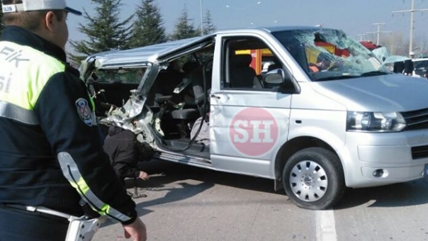 Isparta Sav Trafik Kazası