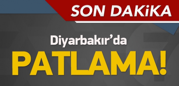 Diyarbakır'da patlama!