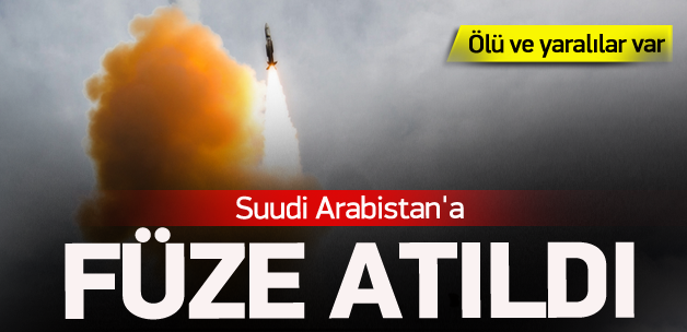 Suudi Arabistan'a füze atıldı