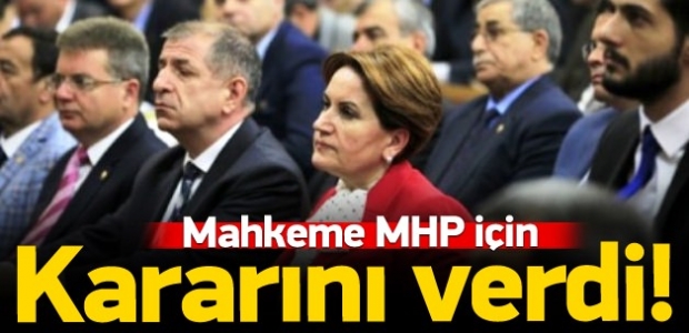 MHP'de kurultay kararı!