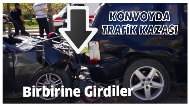 Isparta'da Düğün Konvoyunda Trafik Kazası