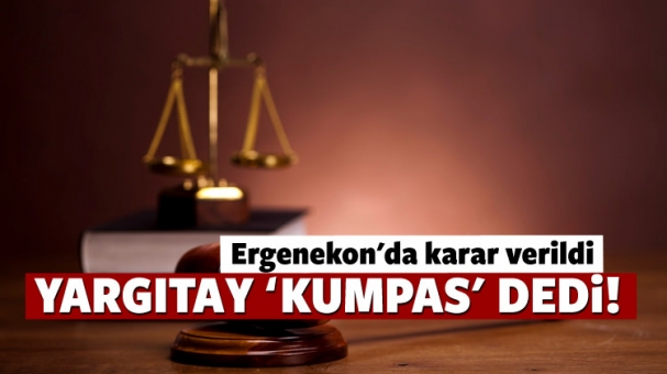 Yargıtay'dan flaş Ergenekon kararı!