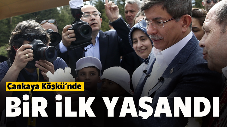 Çankaya Köşkü'nde bir ilk!