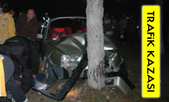 Isparta Trafik Kazası 4 Yaralı