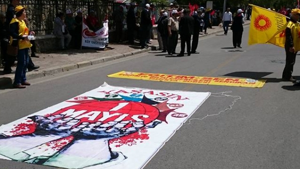 Isparta'da 1 Mayıs Emek ve Dayanışma Günü 