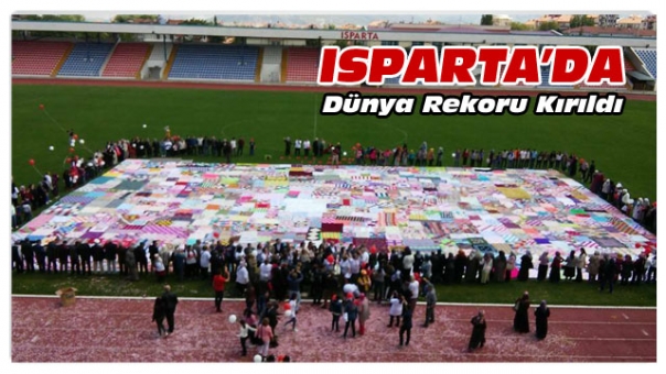 Isparta'nın Rekoru Dünya Tarihine Geçti