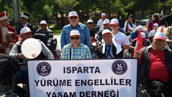 Isparta'da Engelliler Haftası kutlandı