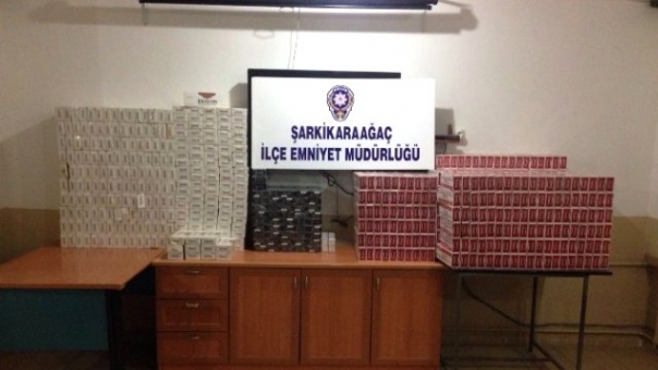 Isparta'da Kaçak Sigara Operasyonu! Çok Sayıda Kaçak Sigara Ele Geçirildi