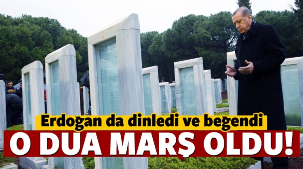 Cumhurbaşkanı Erdoğan Okudu Beğendi ve O dua Marş Oldu!