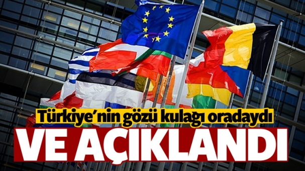 Türkiye'nin gözü Kulağı Oradaydı ve Açıklandı