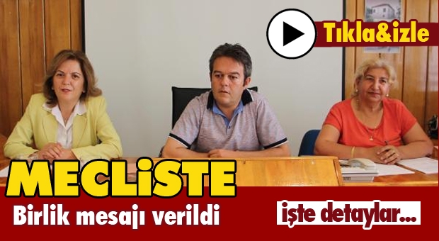 Yalvaç Meclisinde Birlik Mesajı video haber