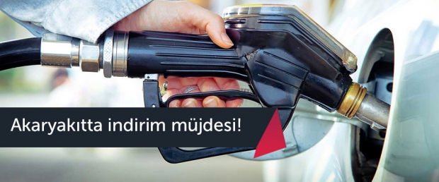 Akaryakıta İndirim Müjdesi!