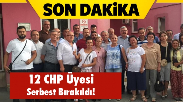 Isparta'da gözaltına alınan CHP'liler serbest bırakıldı